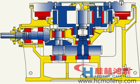 立磨 立磨減速機(jī) 立磨減速機(jī)結(jié)構(gòu)圖