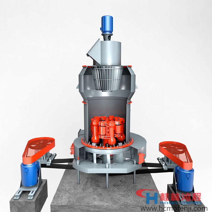 桂林鴻程磨粉機，雷蒙磨粉機升級版， HC1700縱擺磨粉機